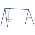 Blau, Grün, Orange Stahl und PE