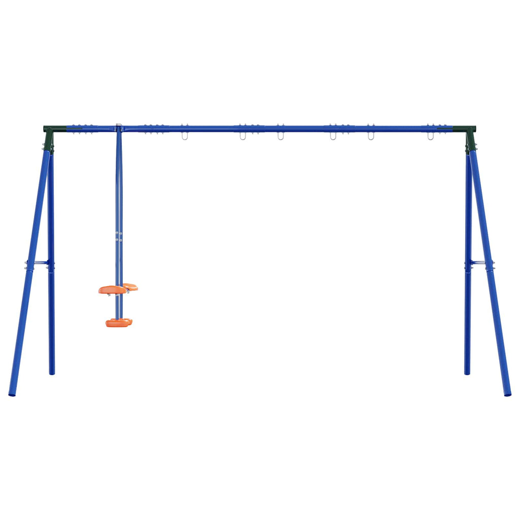 Blau, Grün, Orange Stahl und PE
