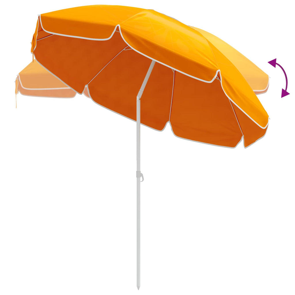 Garten-Sonnenschirm 160 cm 170T Polyester Orange