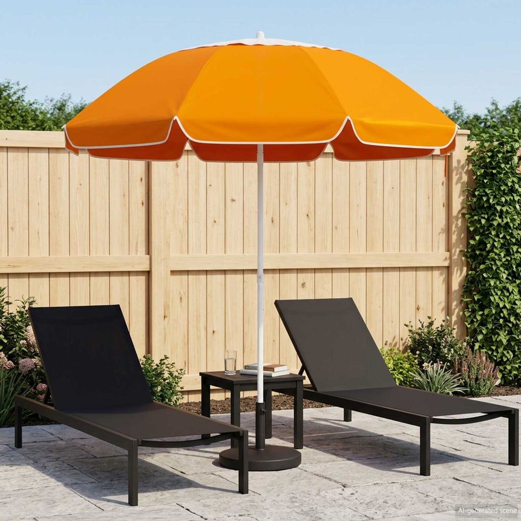 Garten-Sonnenschirm 240 cm 170T Polyester Orange