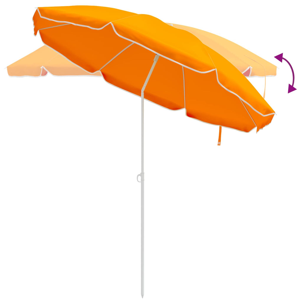 Garten-Sonnenschirm 160 cm 170T Polyester Orange