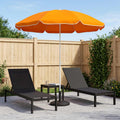 Garten-Sonnenschirm 240 cm 170T Polyester Orange