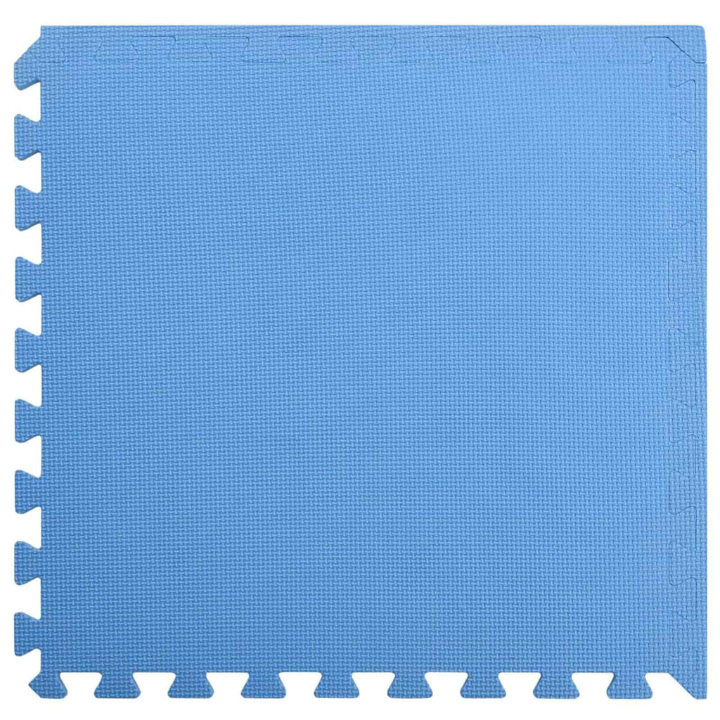 Pool Bodenteppich 6 pcs Blau 2,16 ㎡ EVA-Schaum