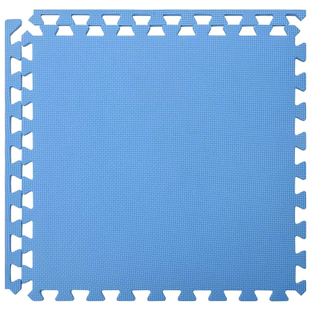 Pool Bodenteppich 6 pcs Blau 2,16 ㎡ EVA-Schaum