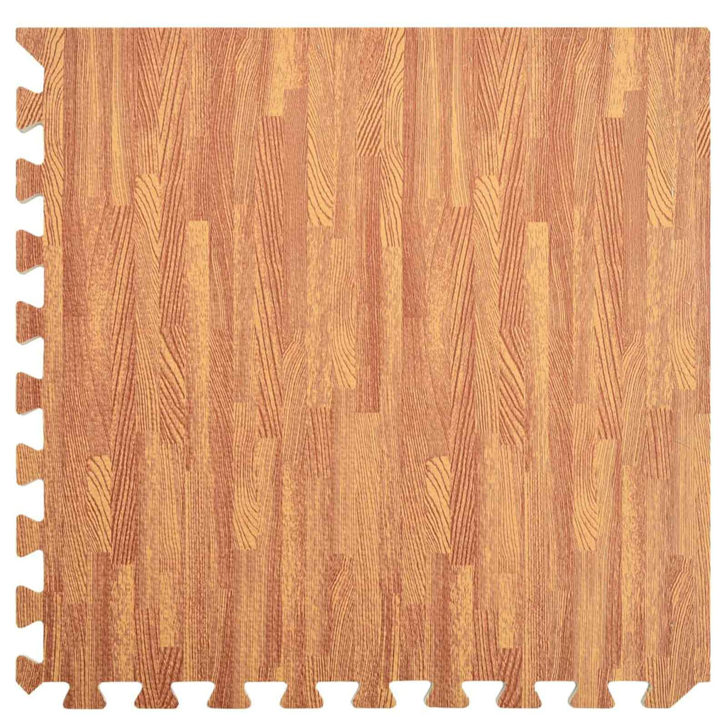 Pool Bodenteppich 6 pcs Holz 4,32 ㎡ EVA-Schaum
