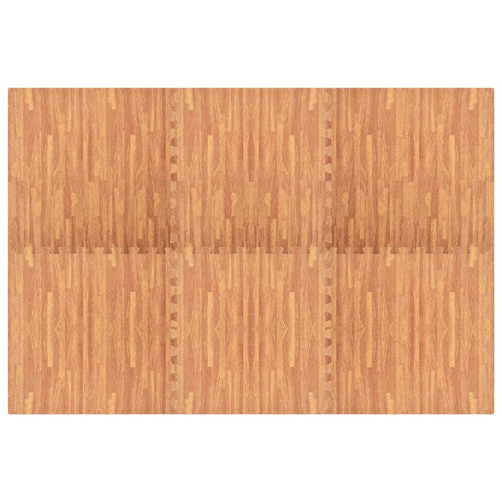 Pool Bodenteppich 6 pcs Holz 4,32 ㎡ EVA-Schaum