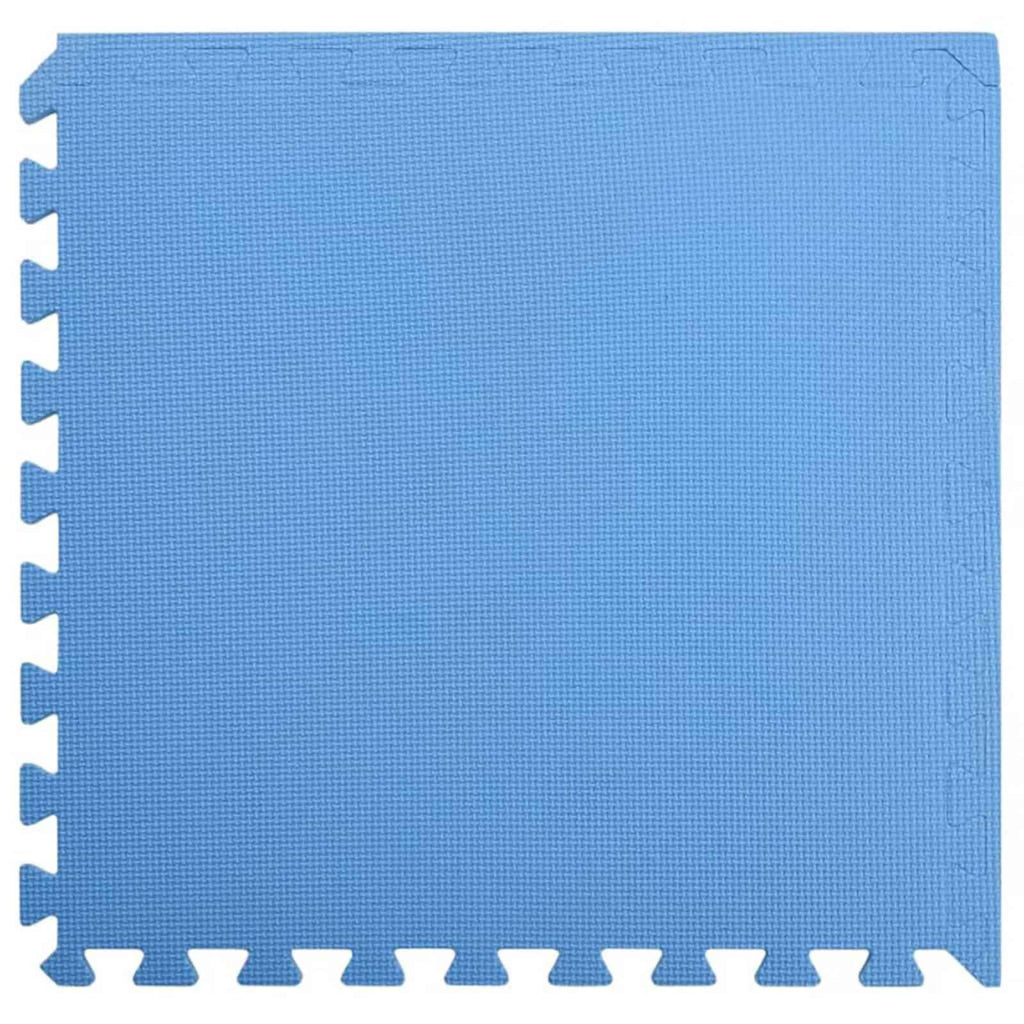 Pool Bodenteppich 12 pcs Blau 4,32 ㎡ EVA-Schaum