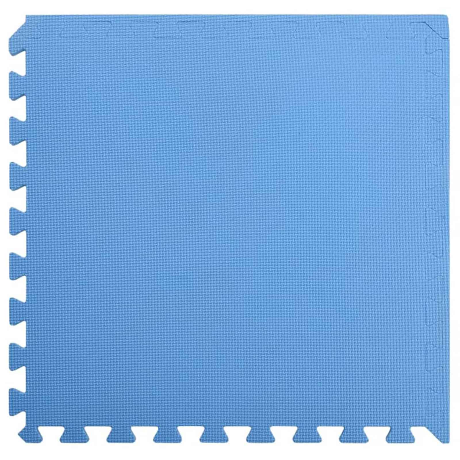 Pool Bodenteppich 12 pcs Blau 4,32 ㎡ EVA-Schaum