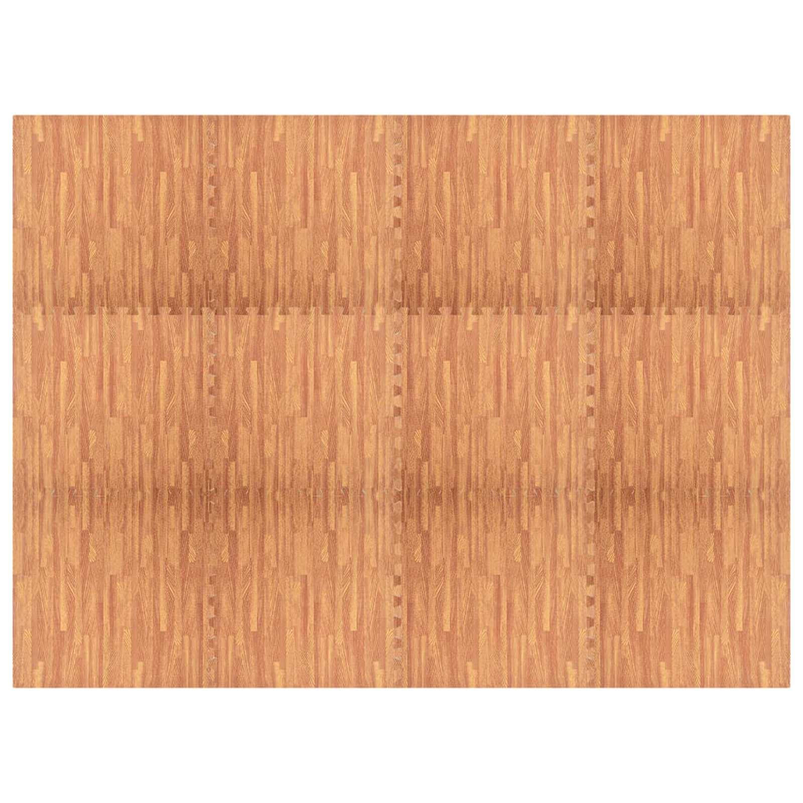 Pool Bodenteppich 12 pcs Holz 4,32 ㎡ EVA-Schaum
