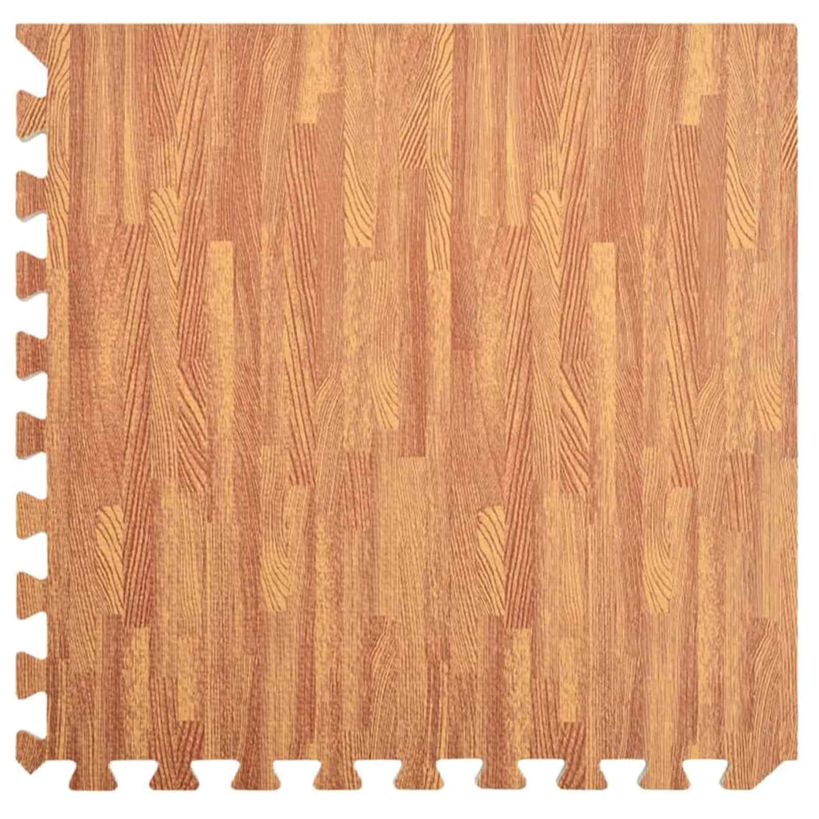 Pool Bodenteppich 12 pcs Holz 4,32 ㎡ EVA-Schaum