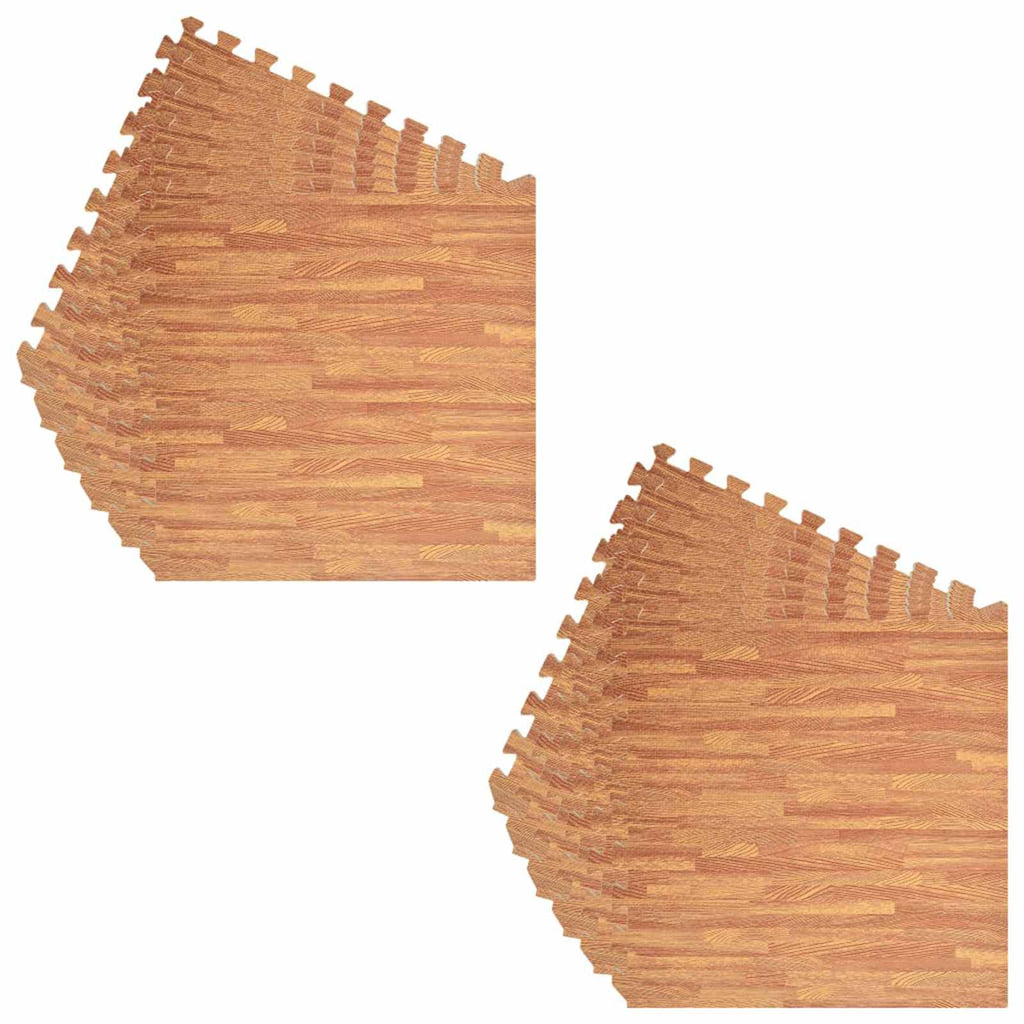 Pool Bodenteppich 12 pcs Holz 4,32 ㎡ EVA-Schaum