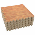 Pool Bodenteppich 24 pcs Holz 8,64 ㎡ EVA-Schaum