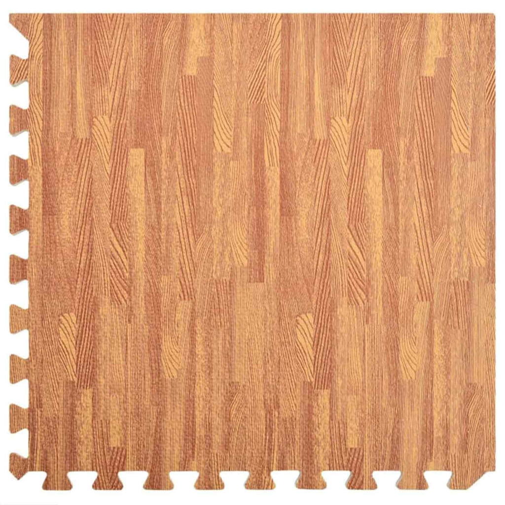 Pool Bodenteppich 24 pcs Holz 8,64 ㎡ EVA-Schaum