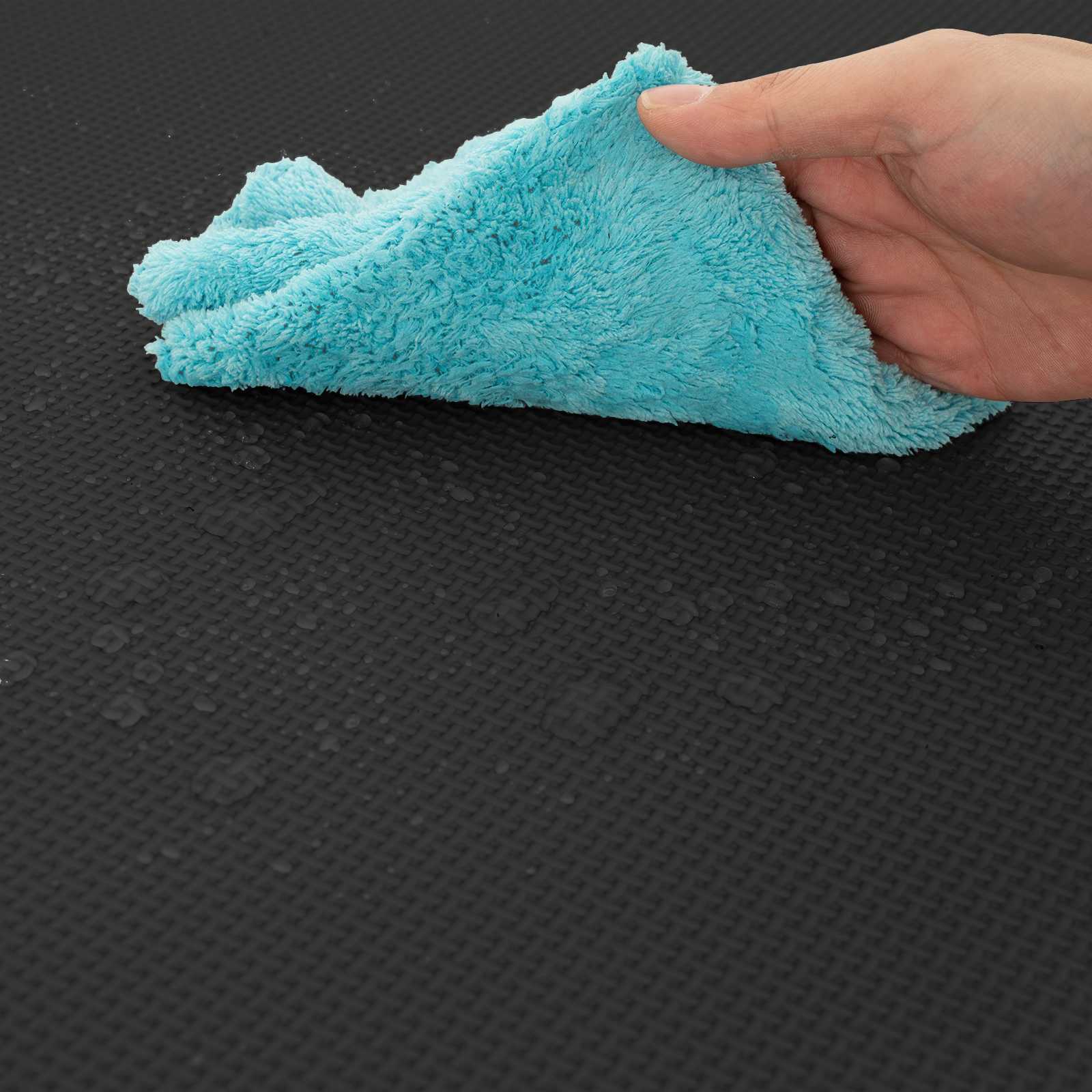 Pool Bodenschutzmatte 50 pcs Schwarz 18 m² EVA-Schaum