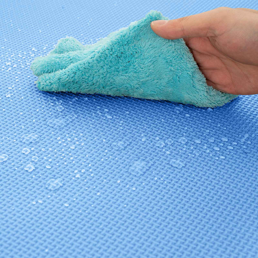 Pool Bodenschutzmatte 50 pcs Blau 18 m² EVA-Schaum
