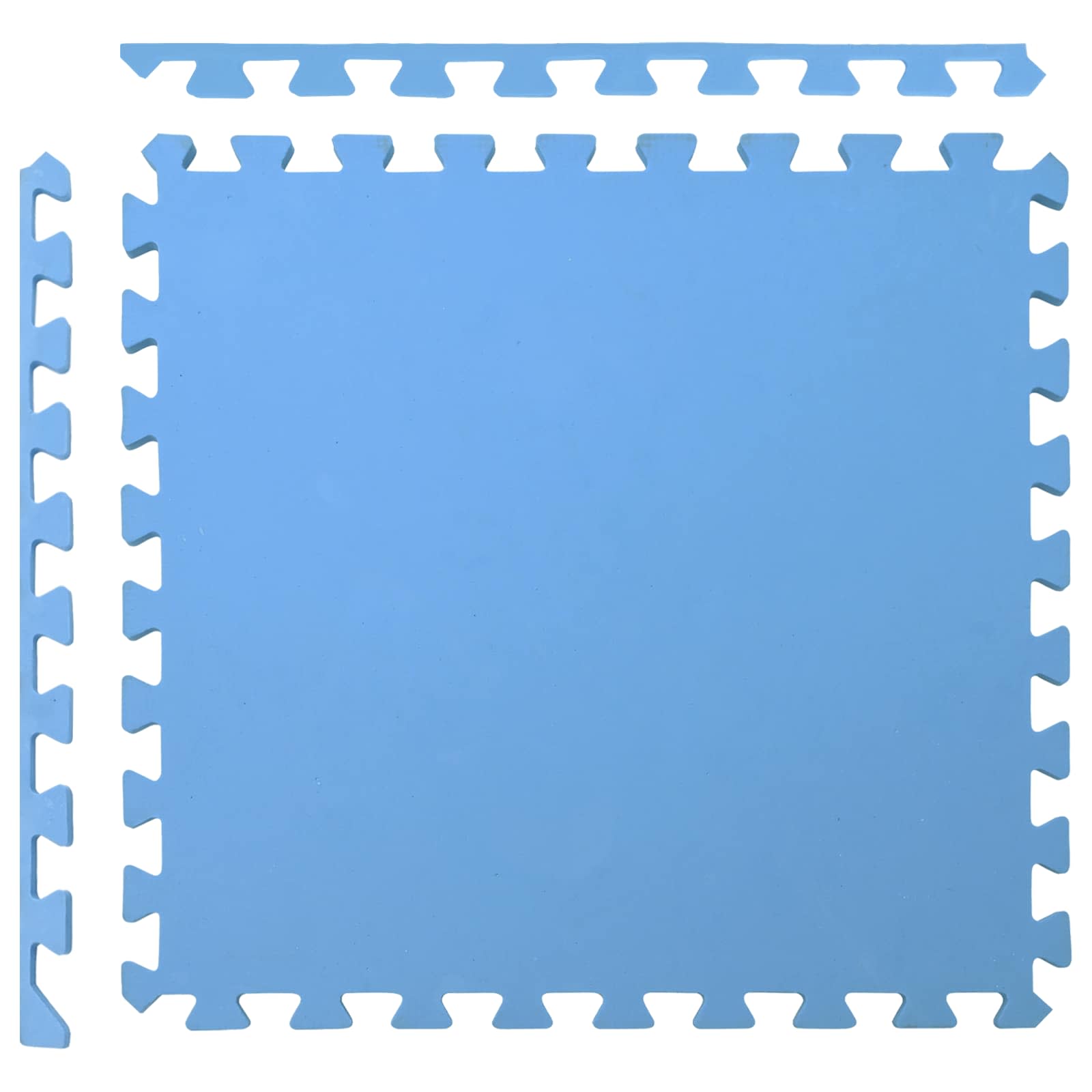 Pool Bodenschutzmatte 40 pcs Blau 14,4 m² EVA-Schaum