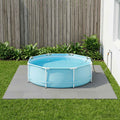 Pool Bodenschutzmatte 12 pcs Grau 4,32 m² EVA-Schaum