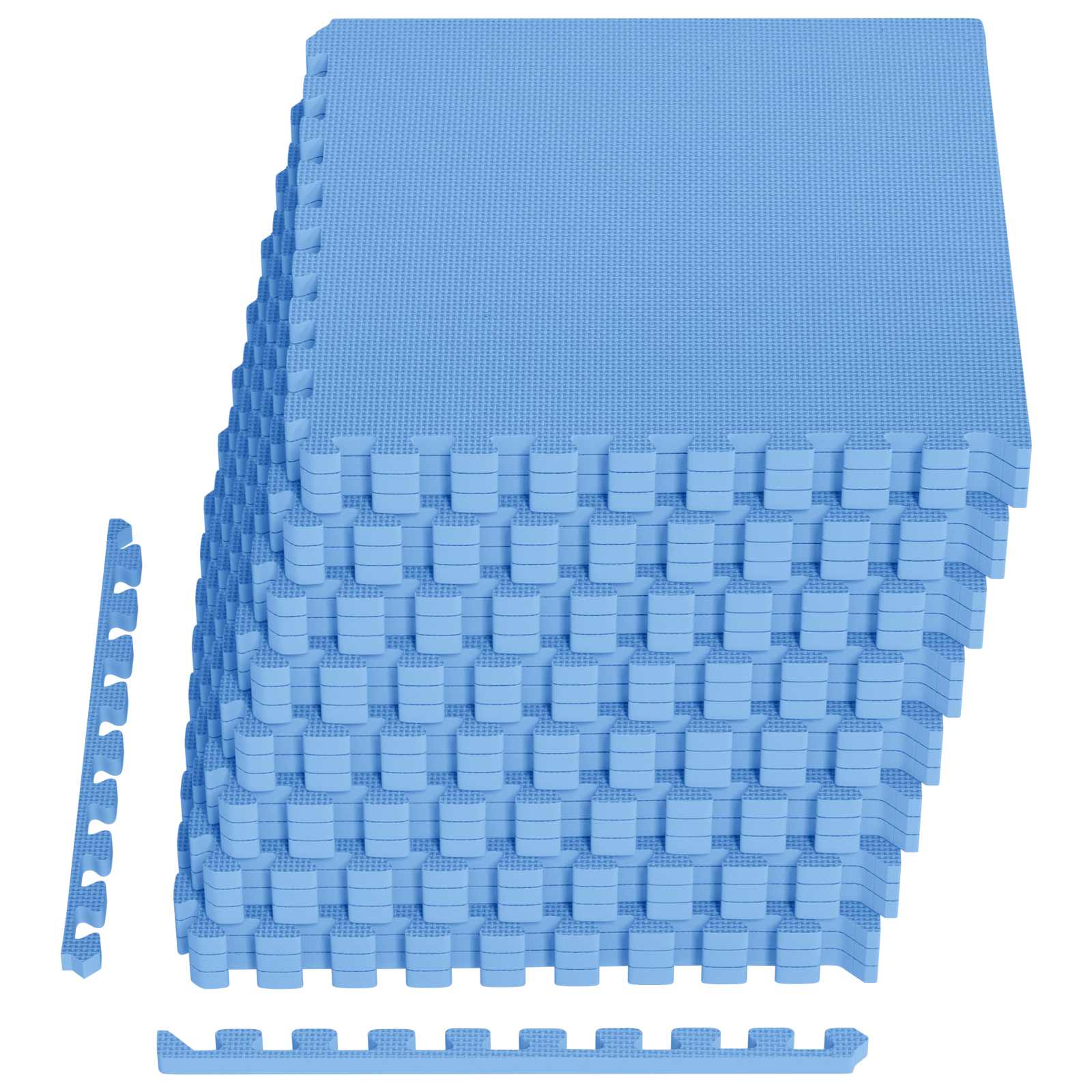 Pool Bodenschutzmatte 24 pcs Blau 8,64 m² EVA-Schaum