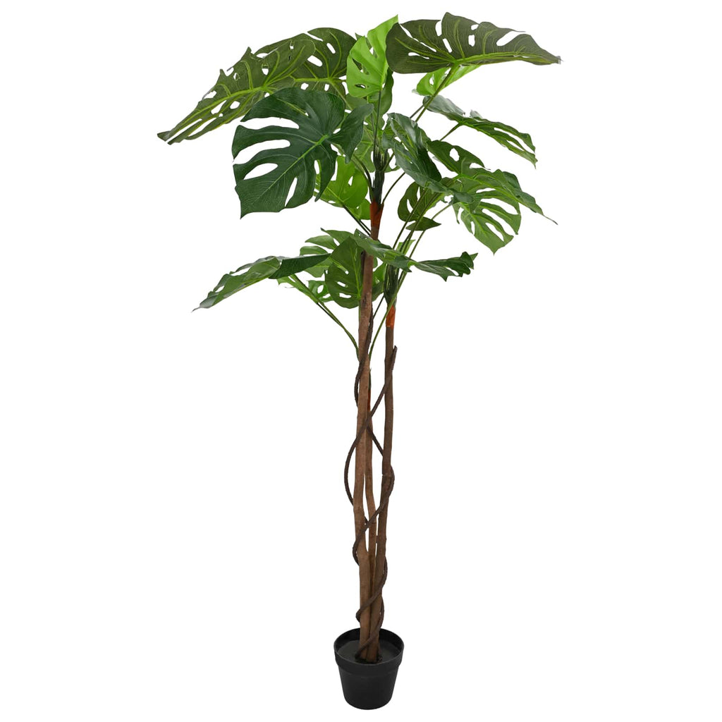 Künstliche Monstera Pflanze Grün 94 x 18 x 170 cm
