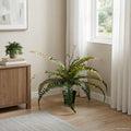 Künstlicher Farnbaum Grün 58 x 13 x 60 cm Stoff und PE