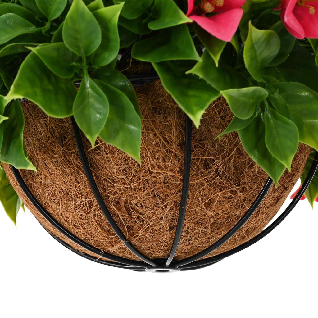 Künstliche Blumen Rosig 33 x 33 x 44 cm PE und Stahl