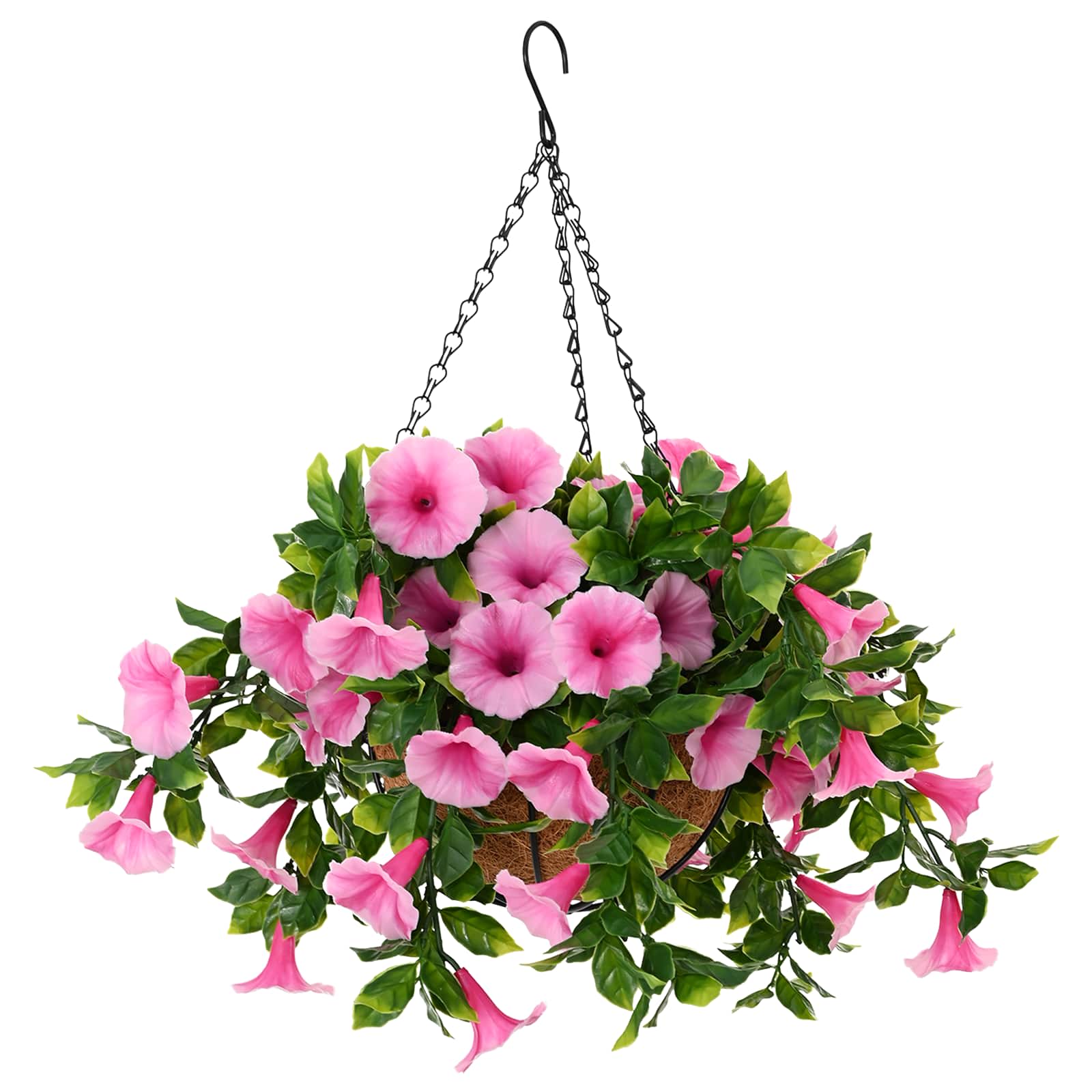 Künstliche Blumen Rosa 55 x 50 x 57 cm PE und Stahl