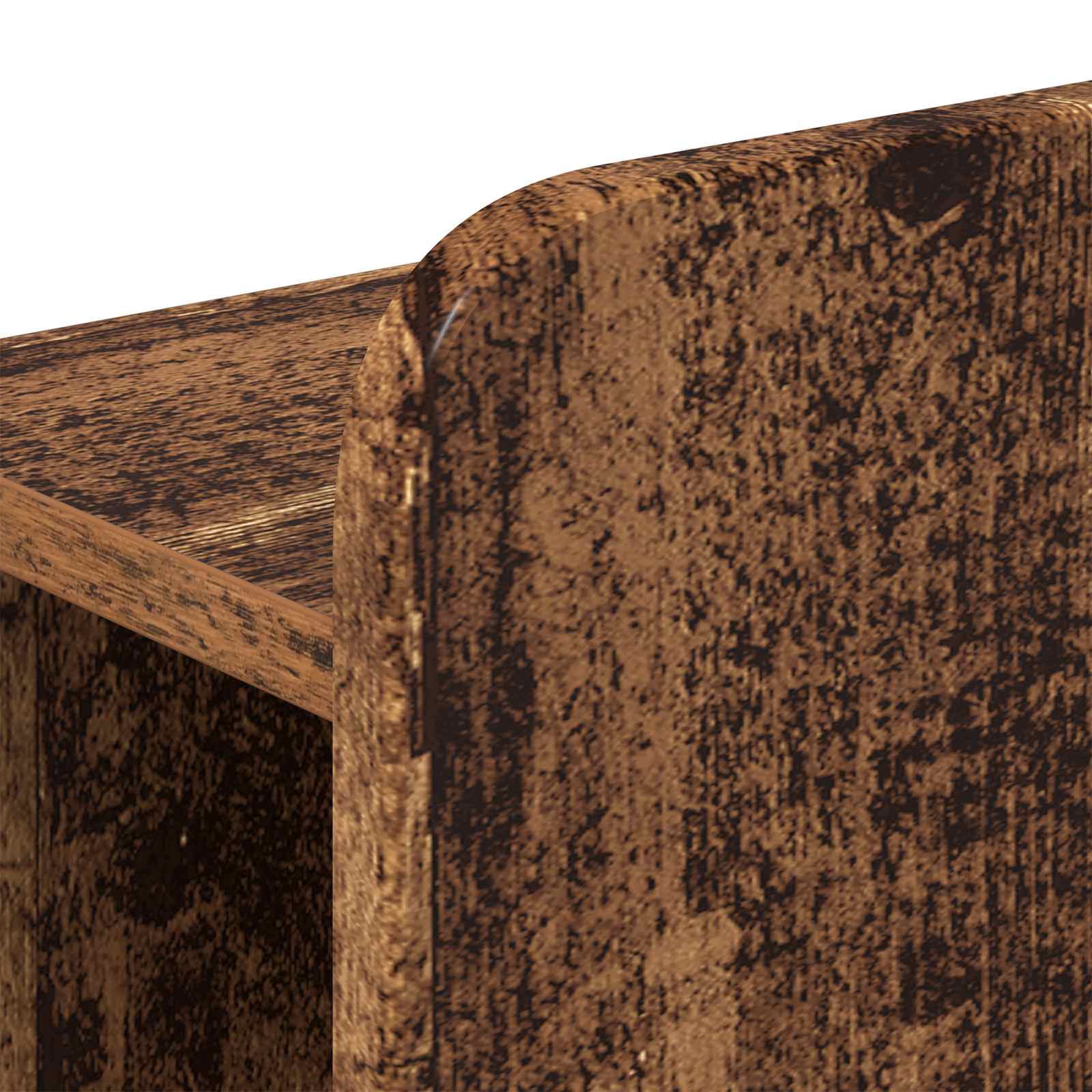 Bettgestell mit Stauraum Altholz 75 x 190 cm Holzwerkstoff