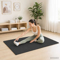 Fußmatten 50 pcs Schwarz 18 m² EVA-Schaum