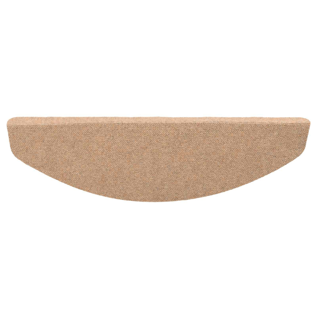 Selbstklebende Treppenschoner 15 pcs Beige 80 x 28 x 3,5 cm