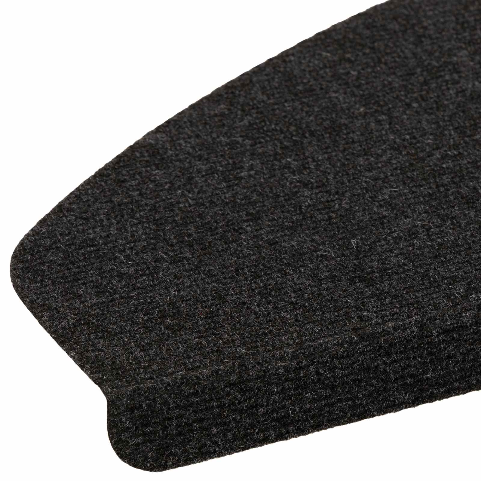 Selbstklebende Treppenschoner 15 pcs Anthrazit 80 x 28 x 3,5 cm