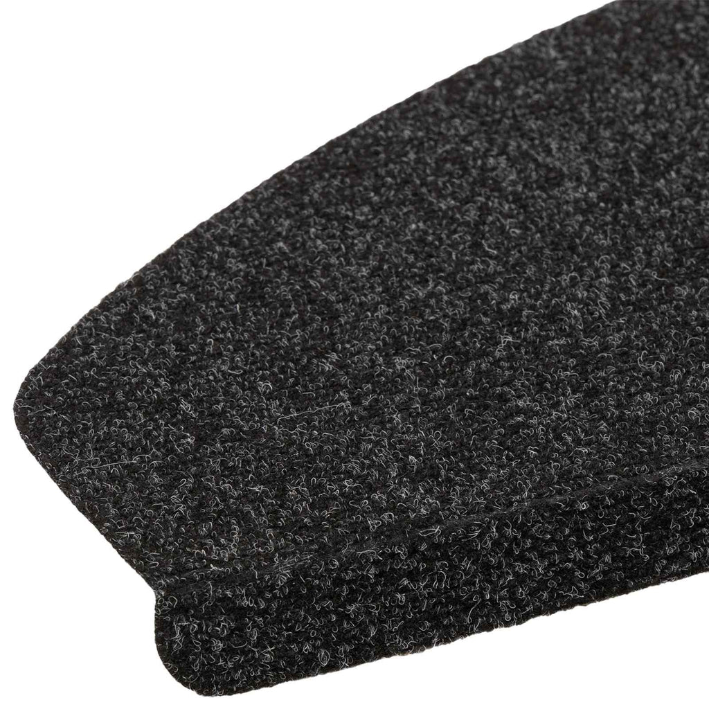 Selbstklebende Treppenschoner 15 pcs Schwarz 80 x 28 x 3,5 cm