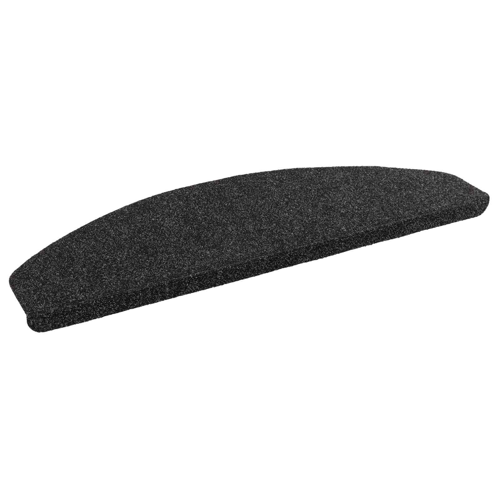 Selbstklebende Treppenschoner 15 pcs Schwarz 80 x 28 x 3,5 cm