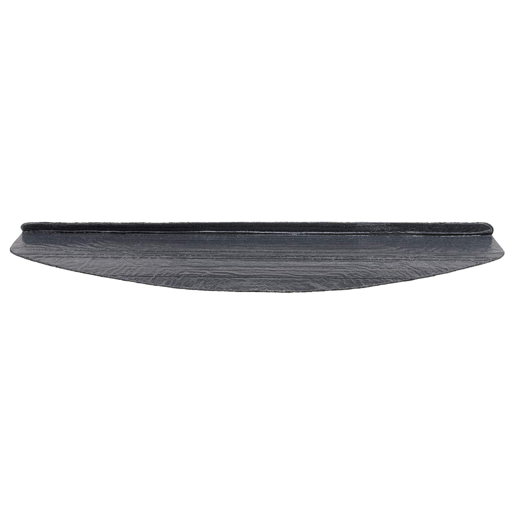 Selbstklebende Treppenschoner 15 pcs Schwarz 80 x 28 x 3,5 cm