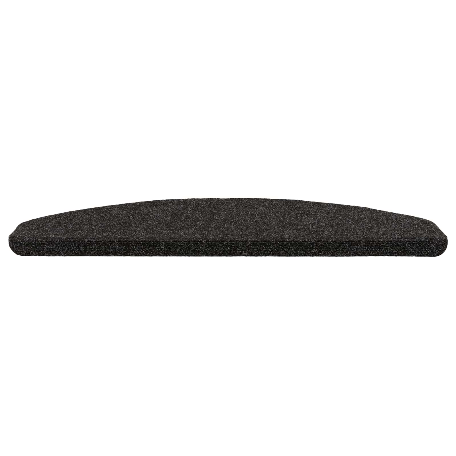 Selbstklebende Treppenschoner 15 pcs Schwarz 80 x 28 x 3,5 cm