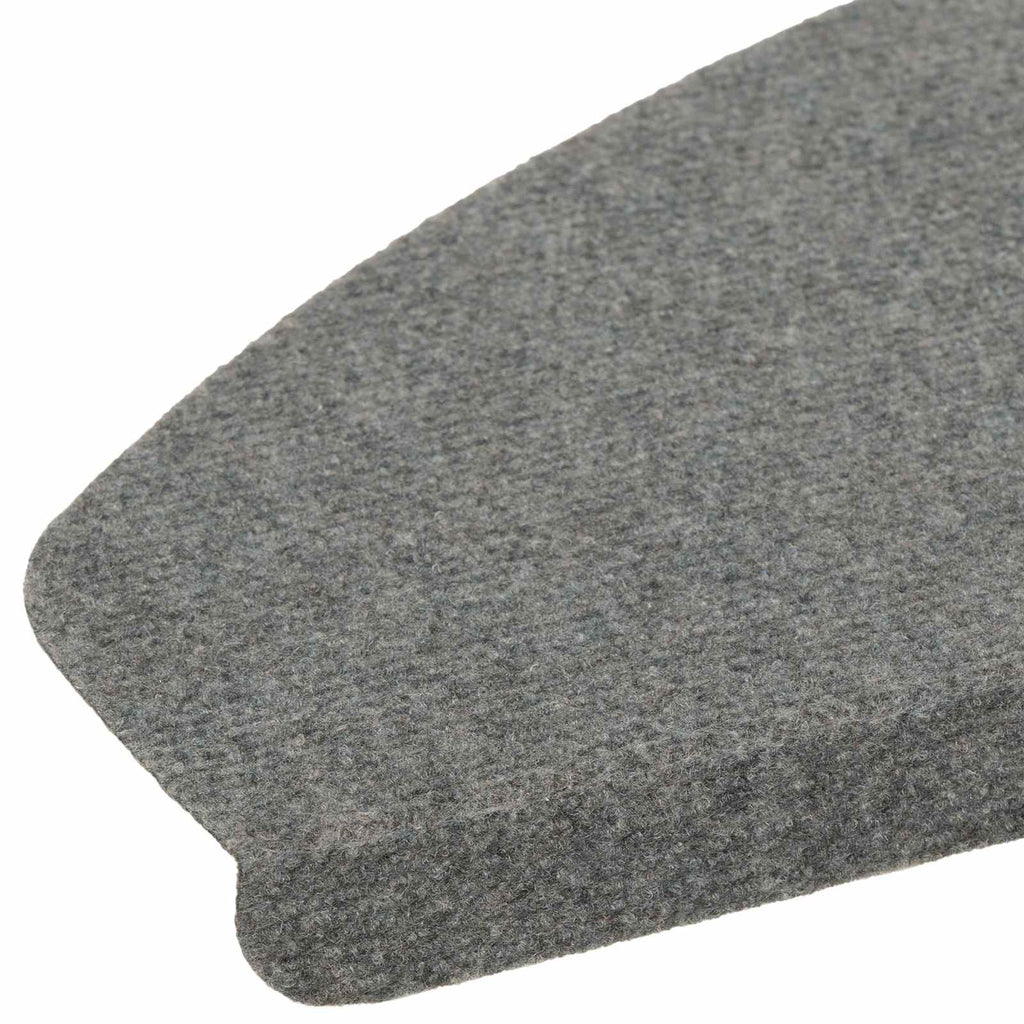 Selbstklebende Treppenschoner 15 pcs Grau 80 x 28 x 3,5 cm