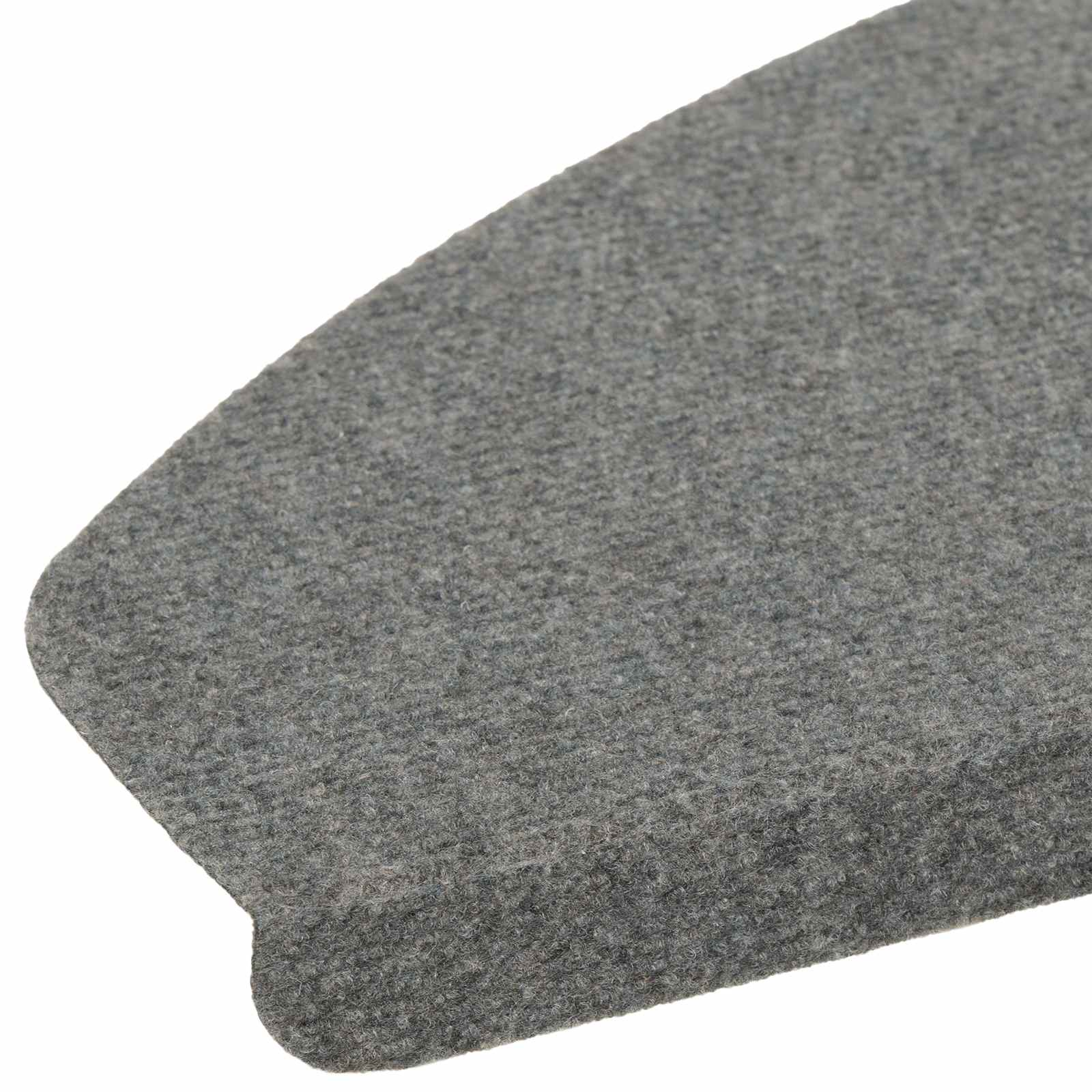 Selbstklebende Treppenschoner 15 pcs Grau 80 x 28 x 3,5 cm