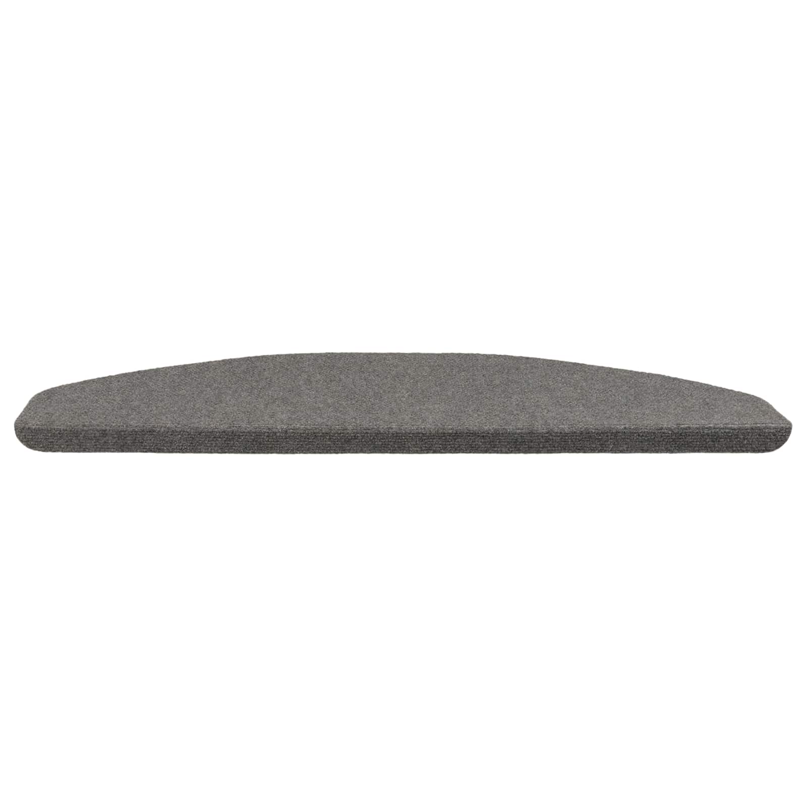 Selbstklebende Treppenschoner 15 pcs Grau 80 x 28 x 3,5 cm