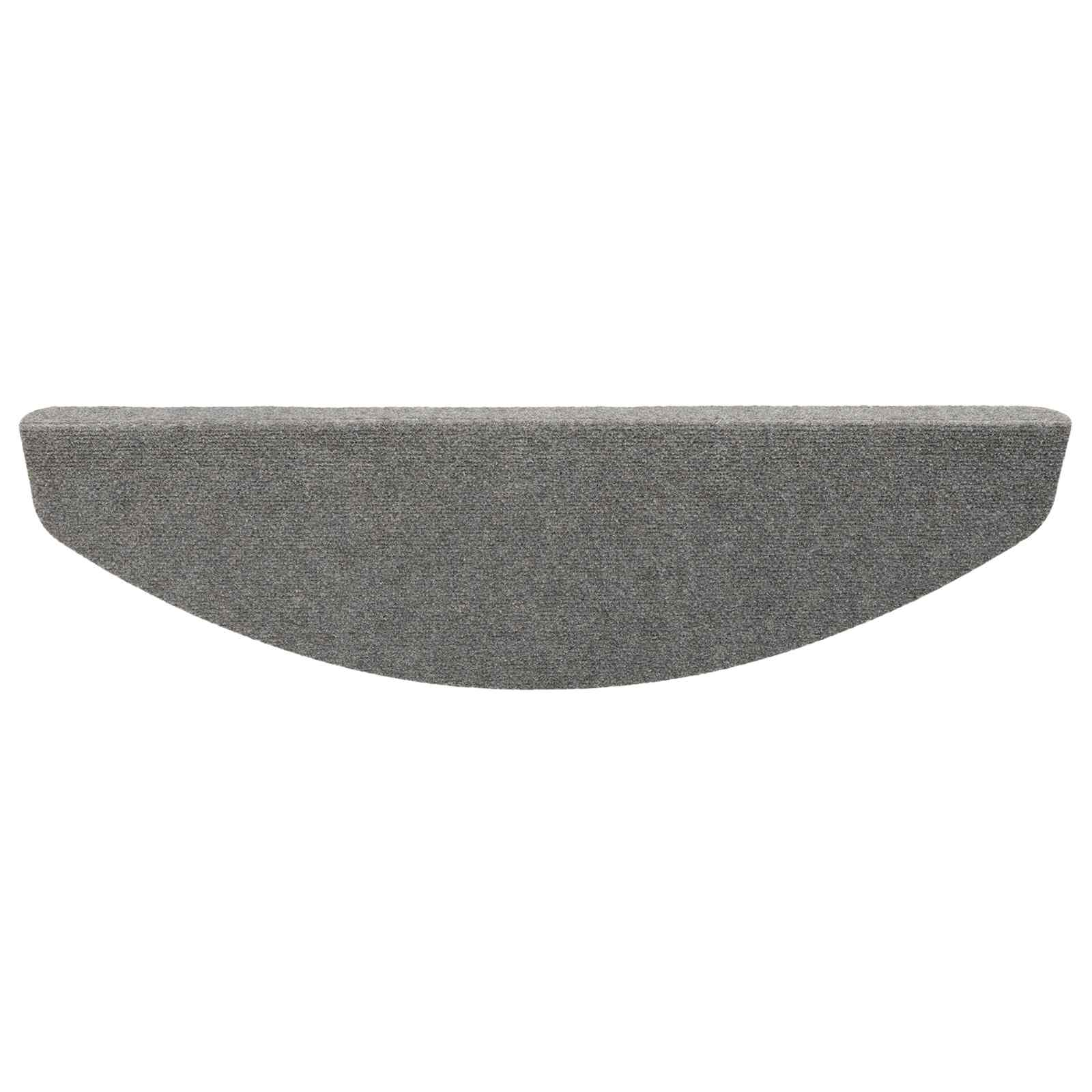 Selbstklebende Treppenschoner 15 pcs Grau 80 x 28 x 3,5 cm