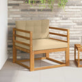 Outdoor Mittelsofa Natur