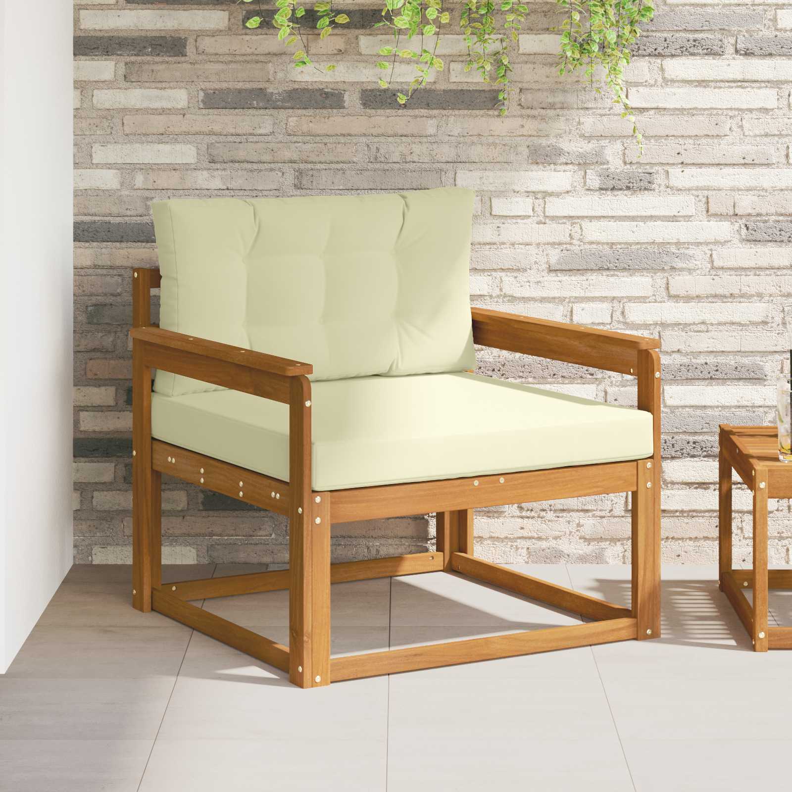 Outdoor Mittelsofa Natur