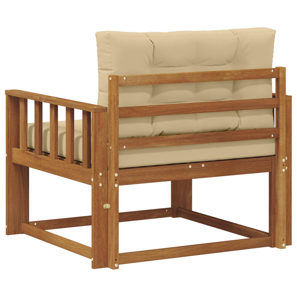 Outdoor Mittelsofa Natur