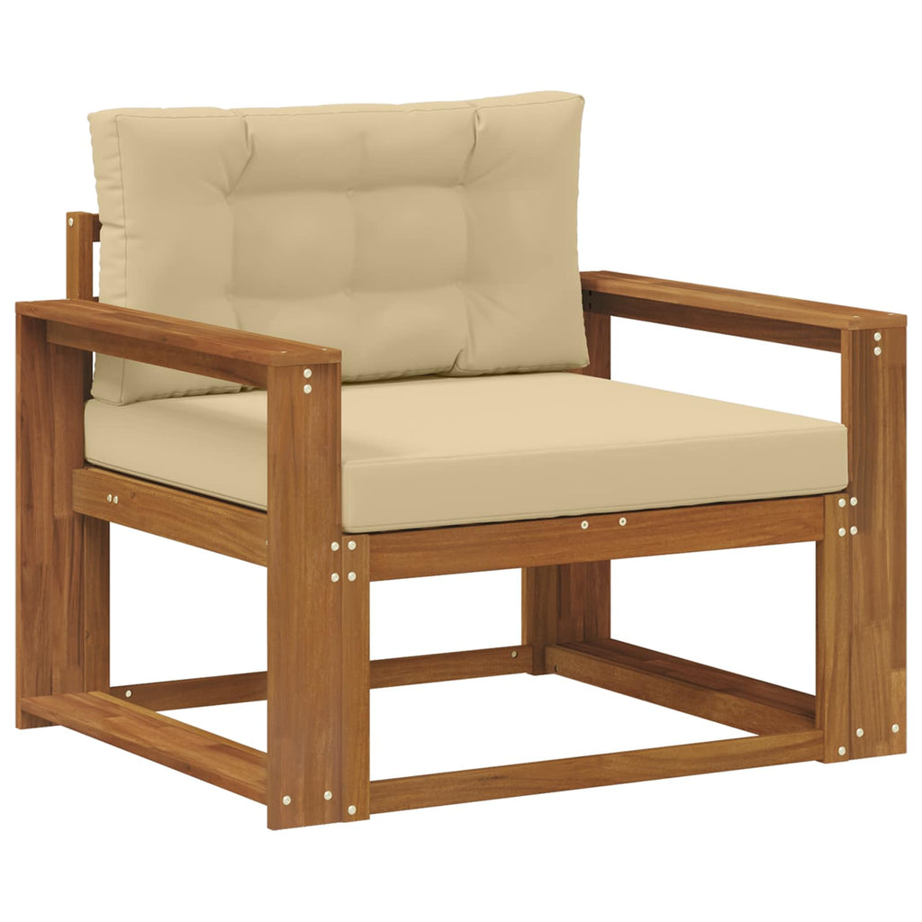 Outdoor Mittelsofa Natur