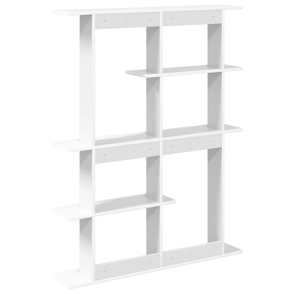 Wandeinheit Weiß 102 x 20 x 130 cm Holzwerkstoff