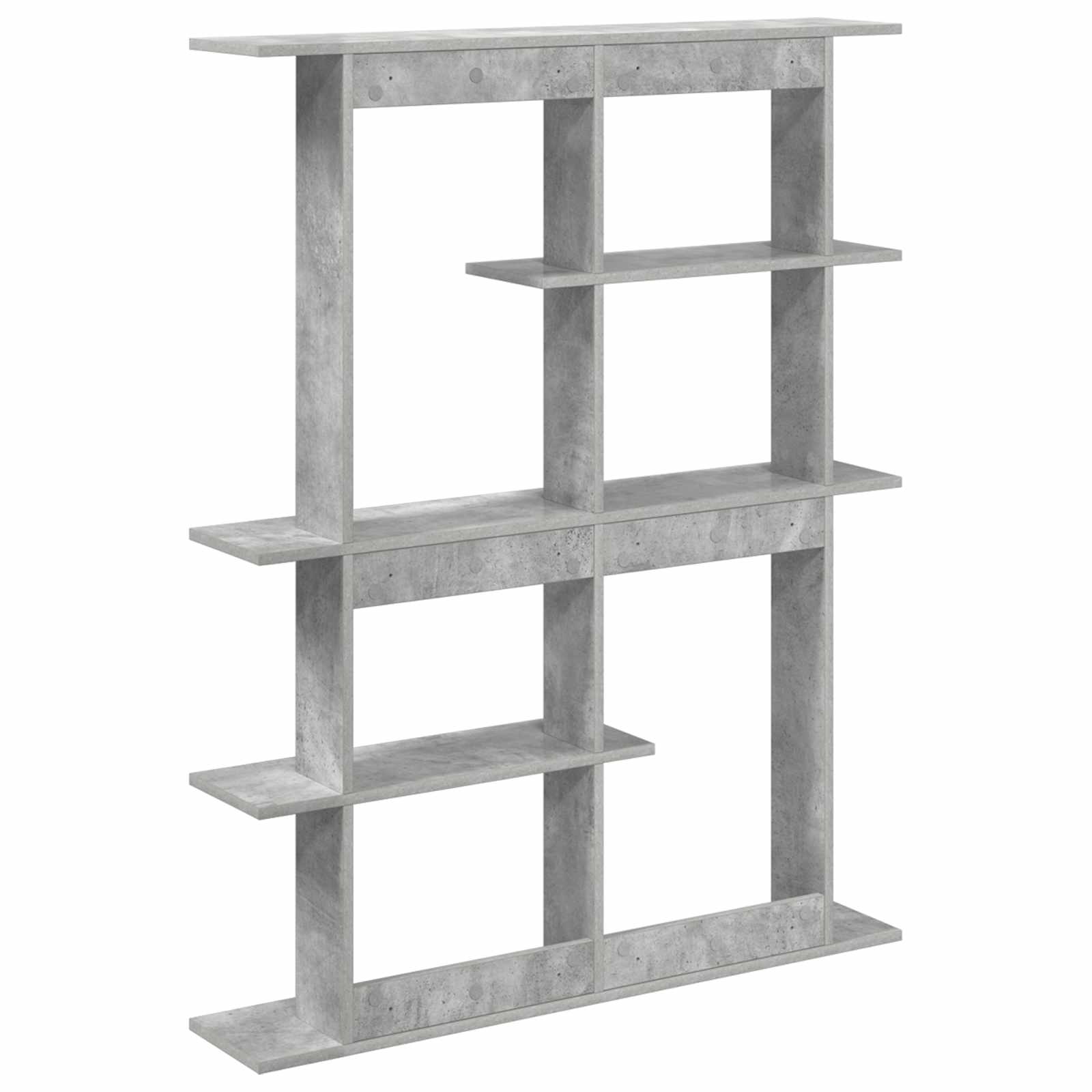 Wandeinheit Grau 102 x 20 x 130 cm Holzwerkstoff