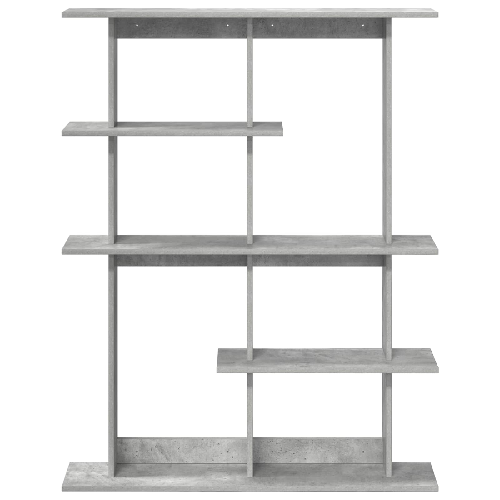 Wandeinheit Grau 102 x 20 x 130 cm Holzwerkstoff