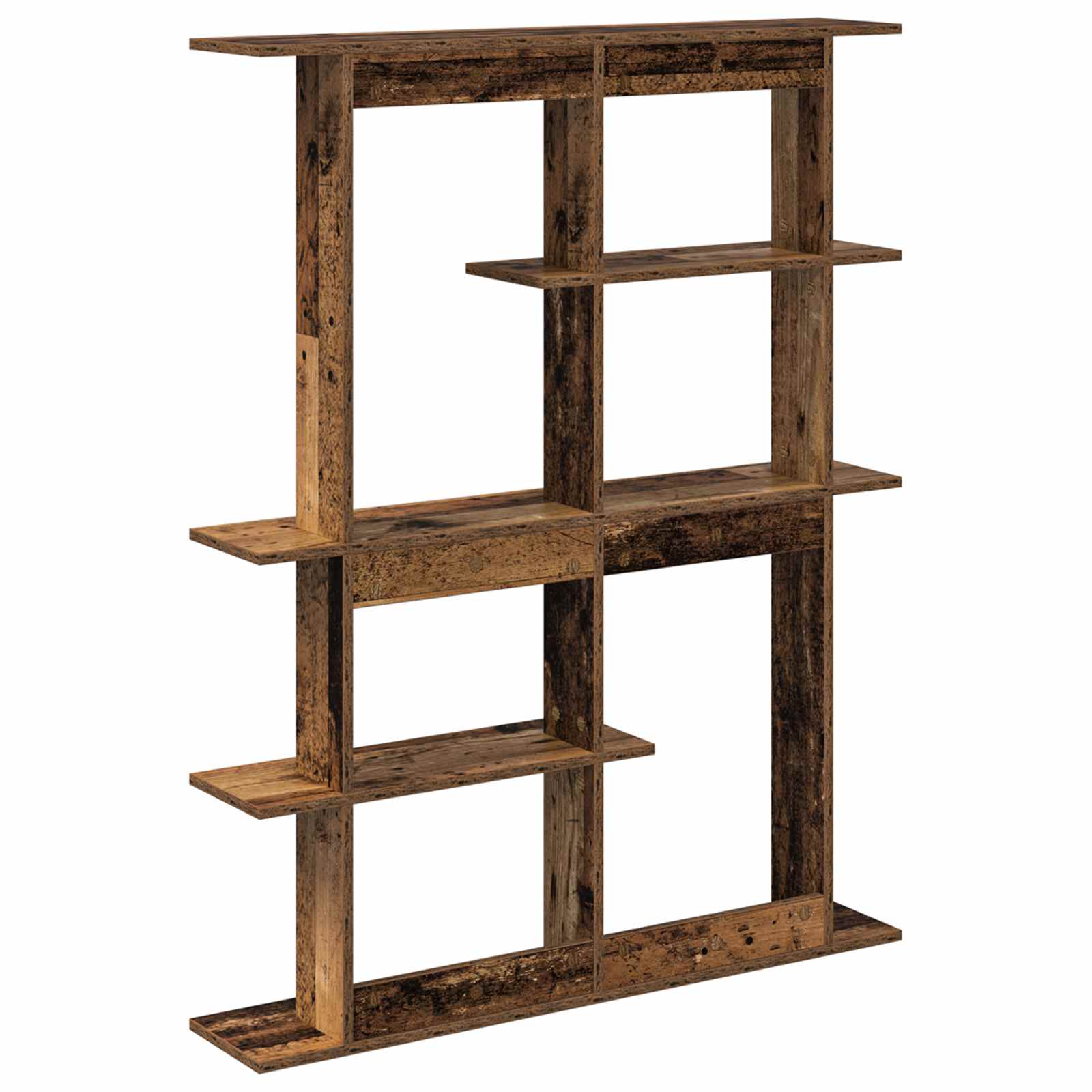 Wandeinheit Braun 102 x 20 x 130 cm Holzwerkstoff