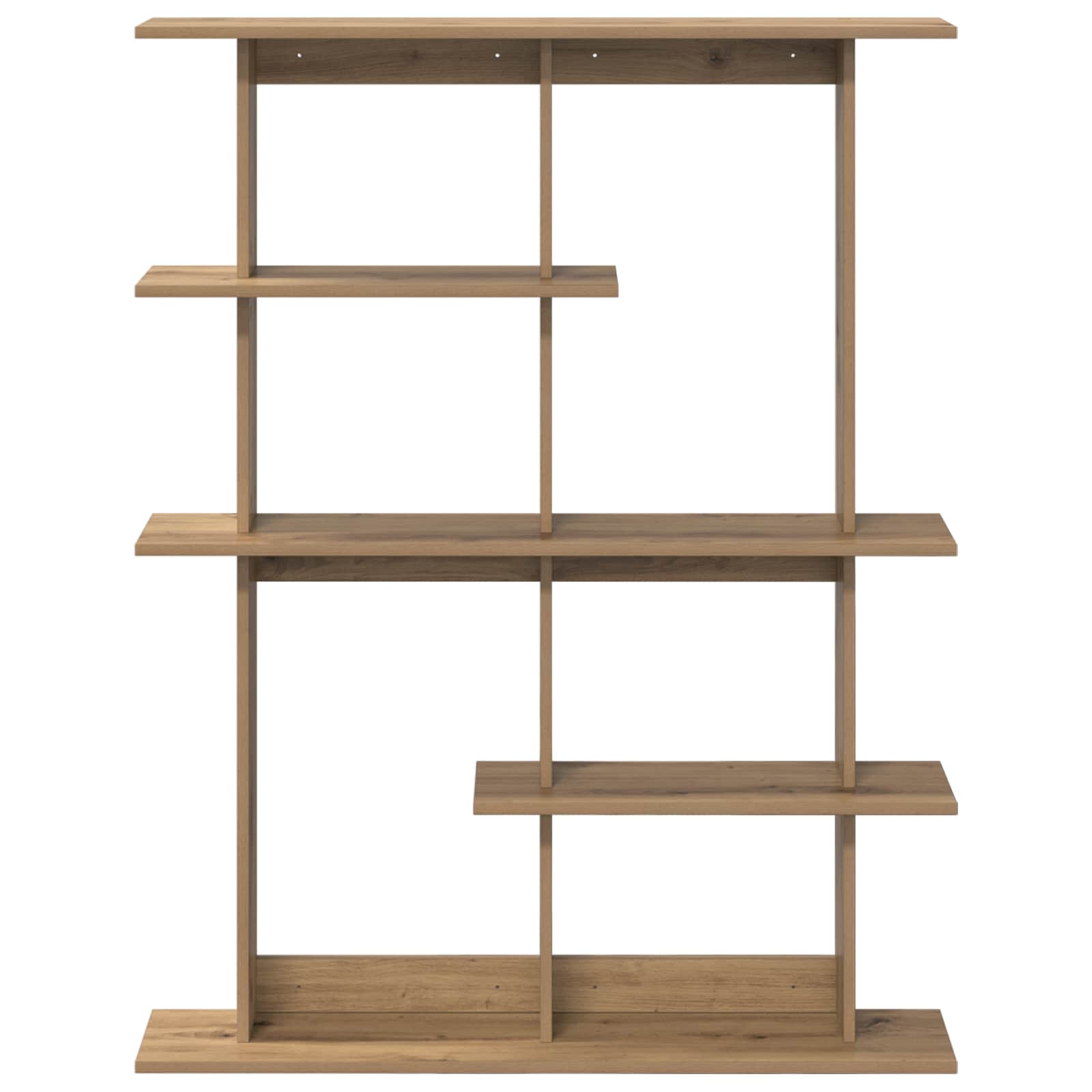 Wandeinheit Braun 102 x 20 x 130 cm Holzwerkstoff