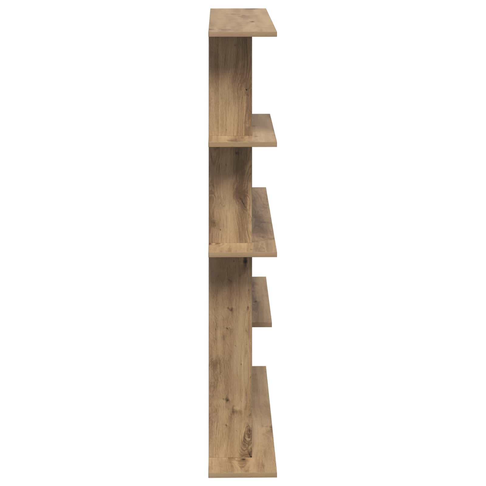 Wandeinheit Braun 102 x 20 x 130 cm Holzwerkstoff
