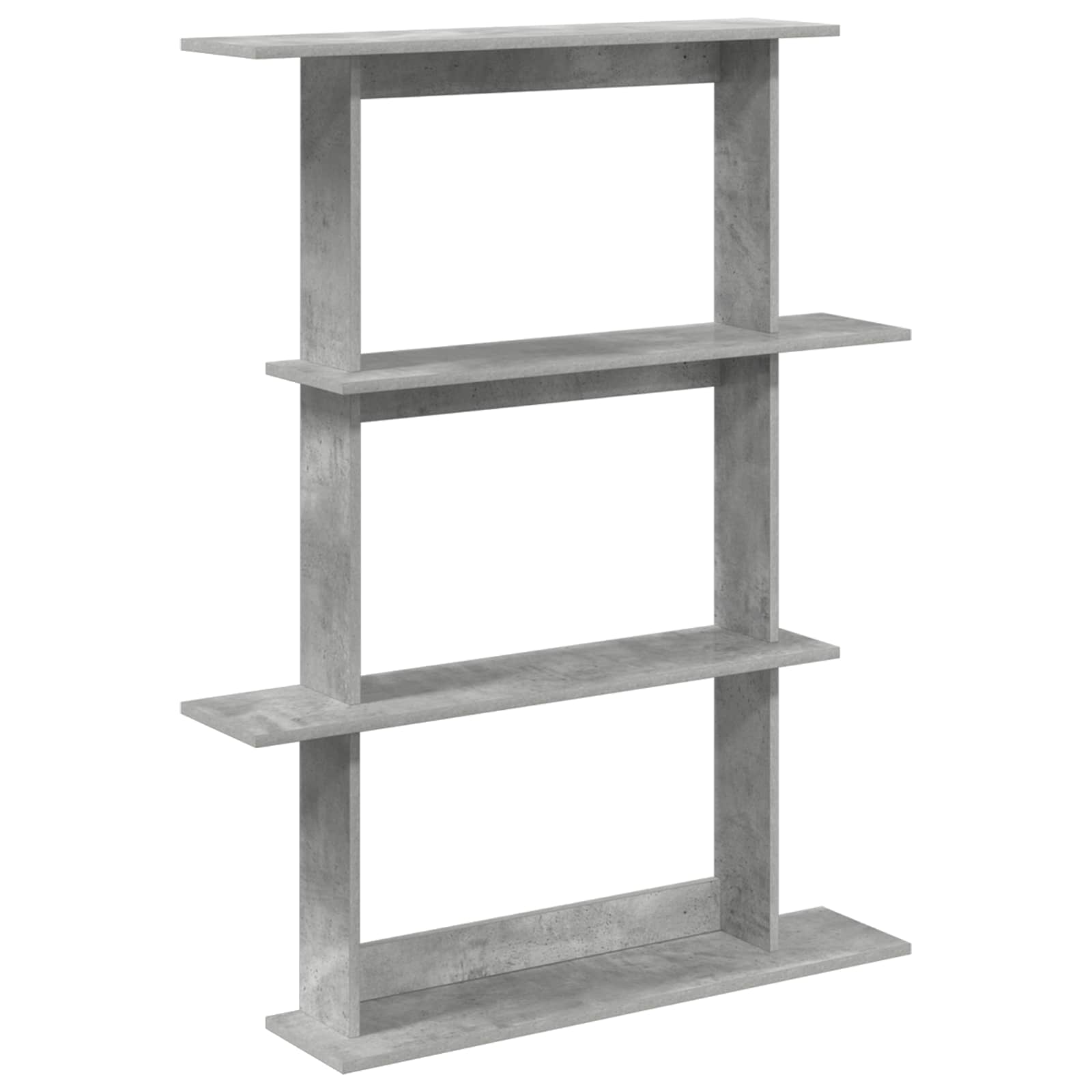 Wandeinheit Grau 100 x 20 x 126 cm Holzwerkstoff