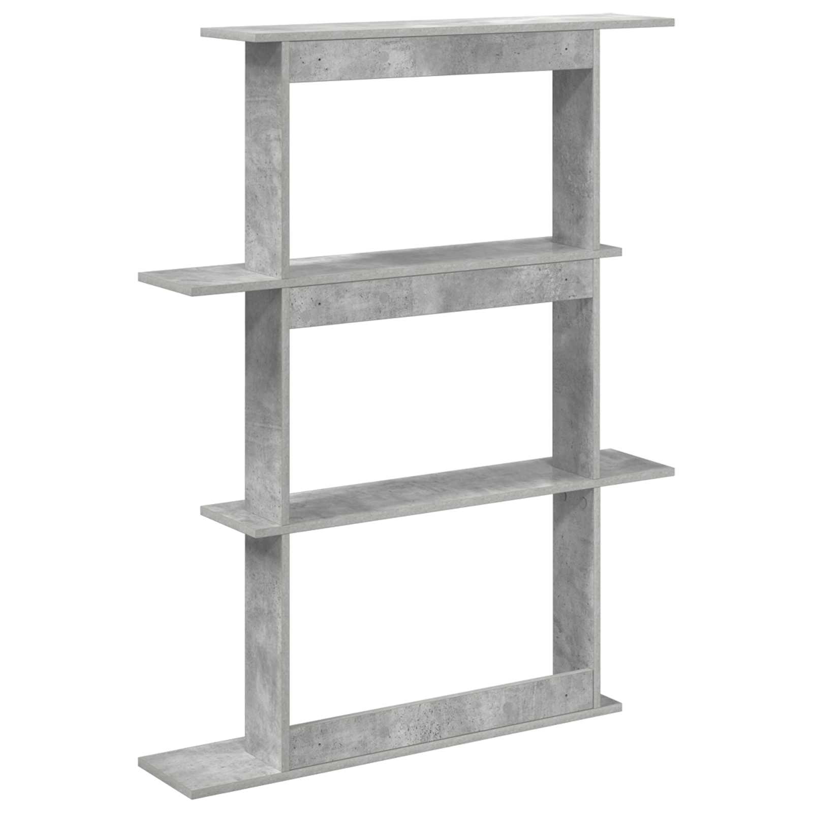 Wandeinheit Grau 100 x 20 x 126 cm Holzwerkstoff